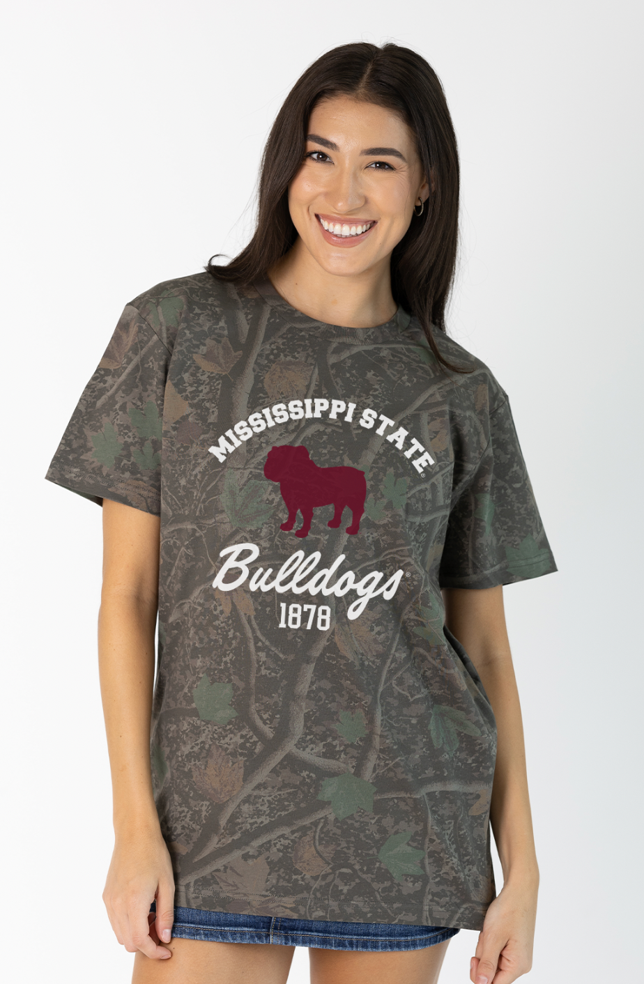 Mississippi State University Every Day Tee in Camo