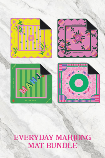 Everyday Mahjong Mat Bundle Set of 4