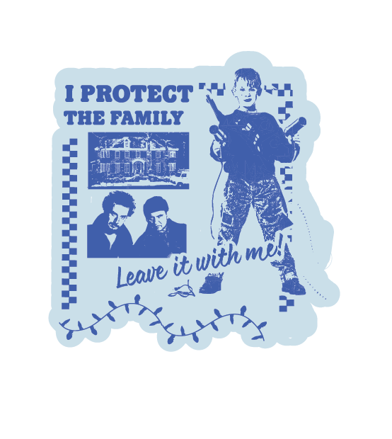 I Protect the Family Sticker