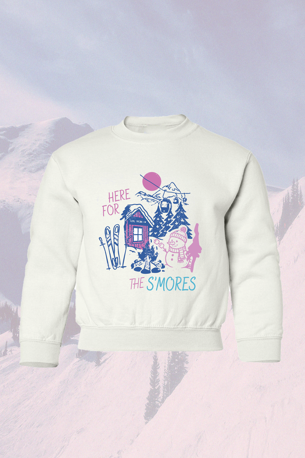 Youth Here for the S'mores Sweatshirt