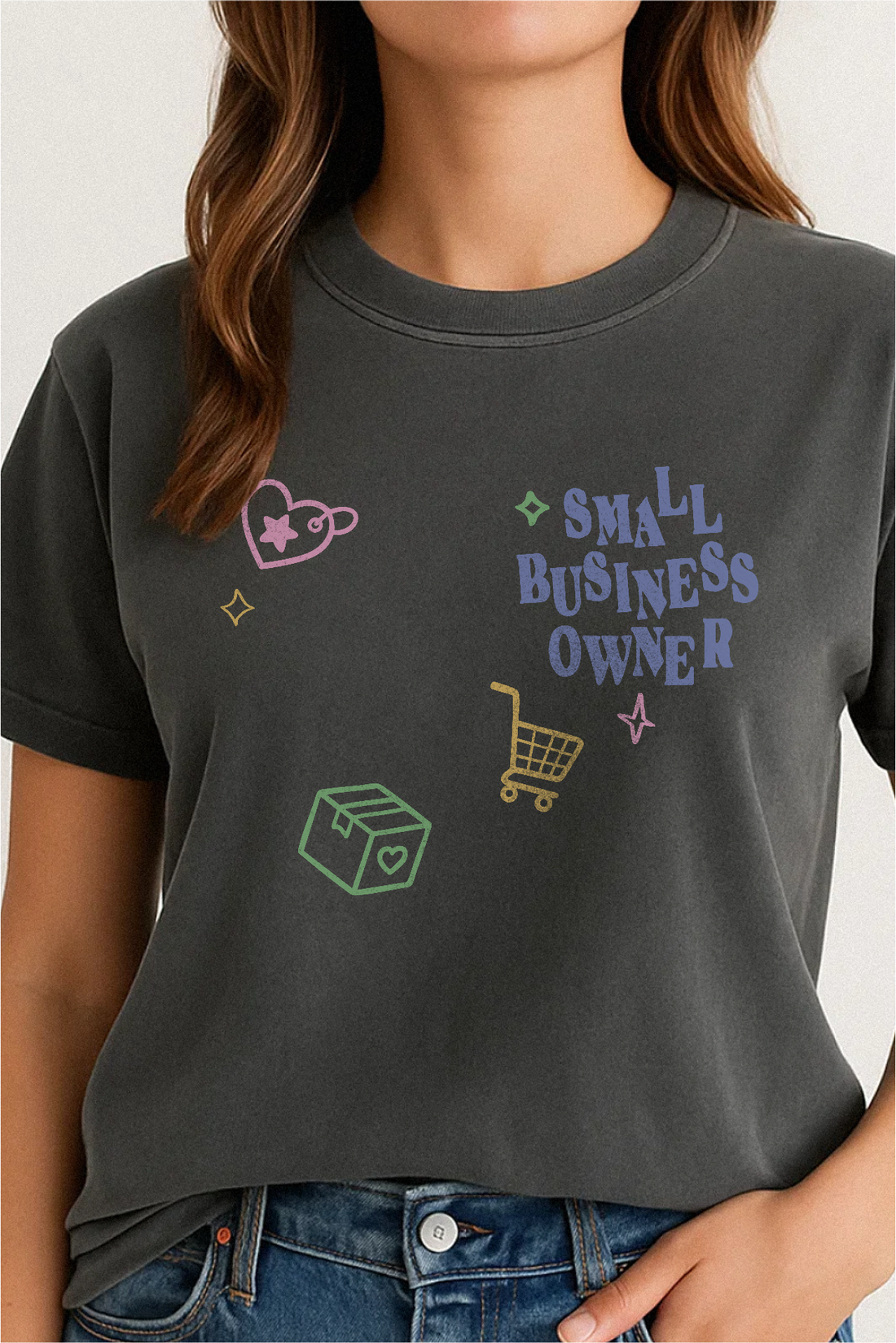 Small Business Icon Tee- Girl Tribe Co. Women In Business 