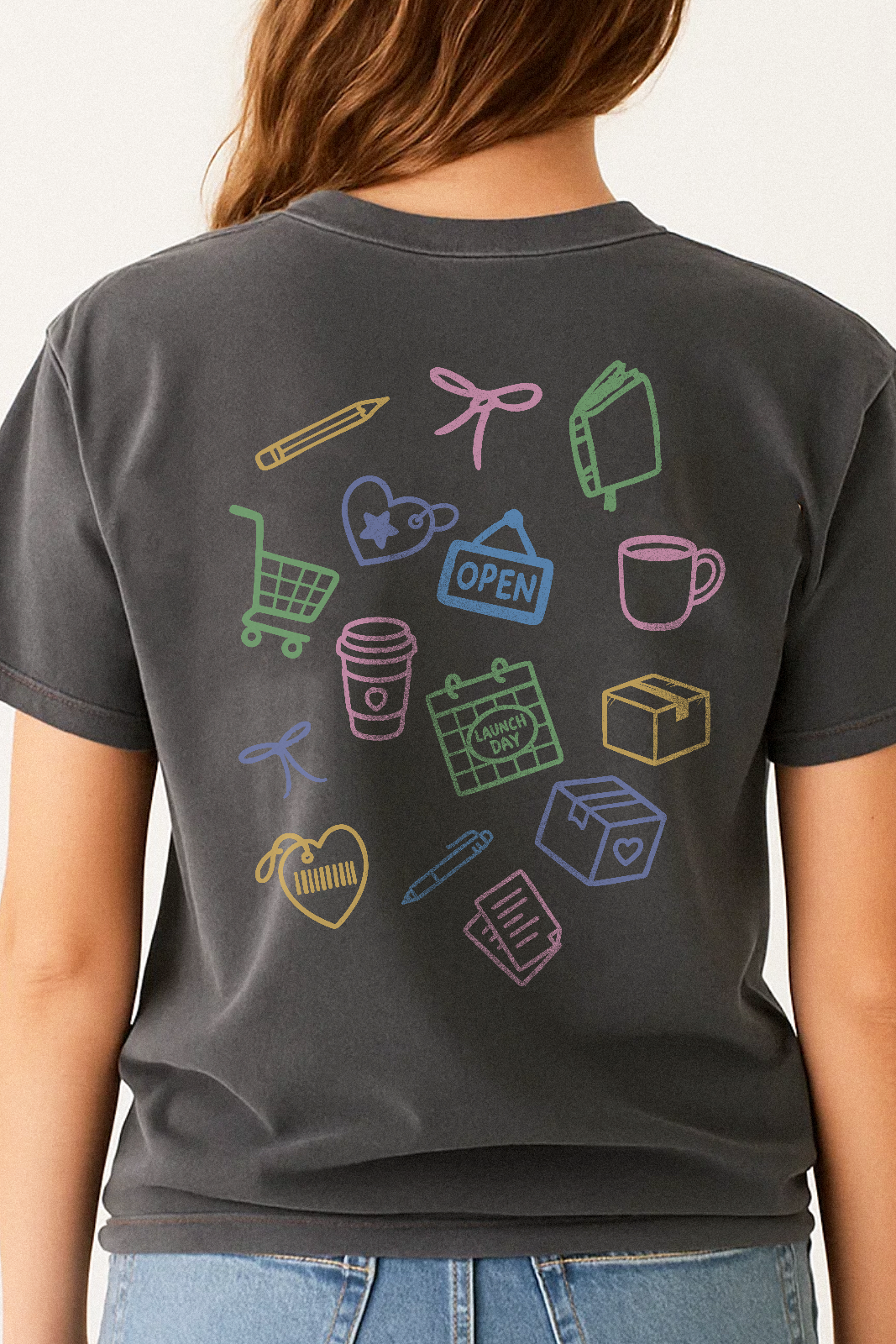 Small Business Icon Tee- Girl Tribe Co. Women In Business 