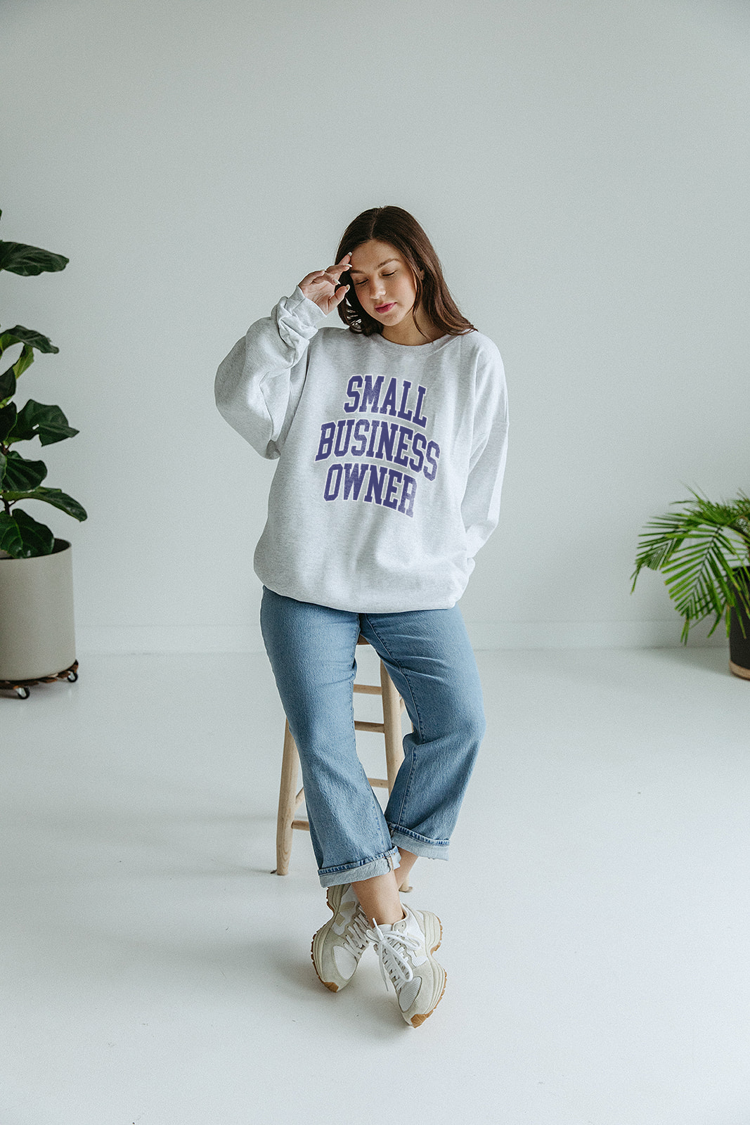 Small Business Sweatshirt- Girl Tribe Co. Women in Business 