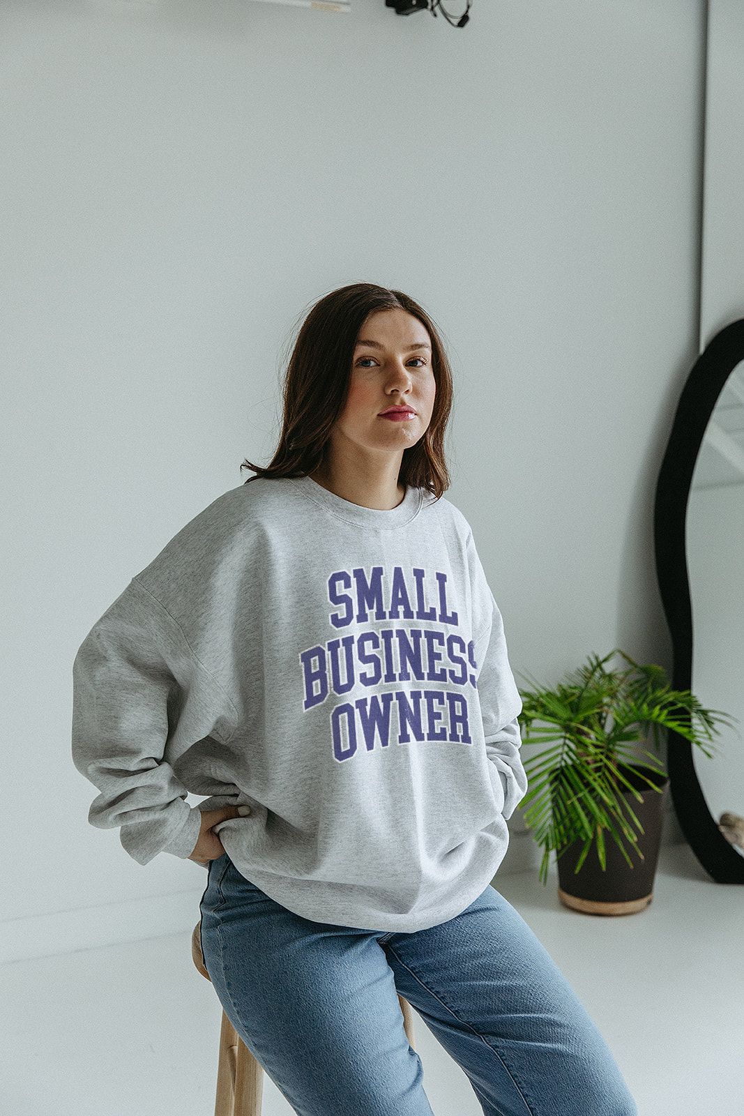 Small Business Sweatshirt- Girl Tribe Co. Women in Business 
