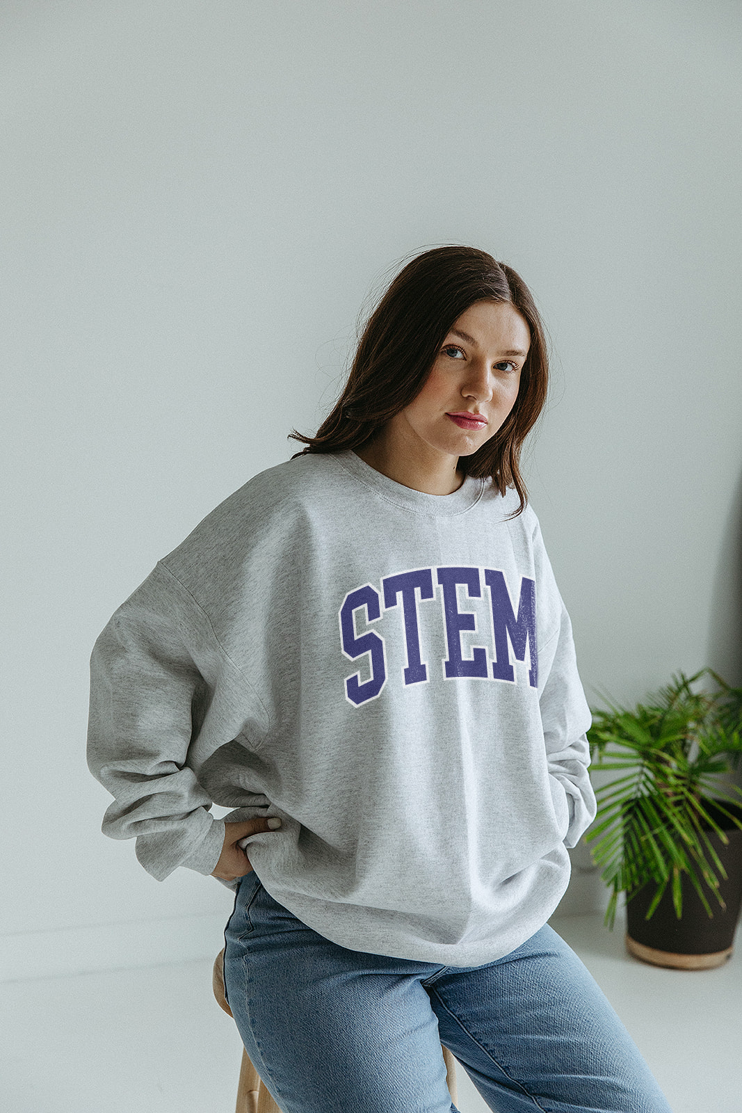 Stem Sweatshirt- Girl Tribe Co. Women in Business 