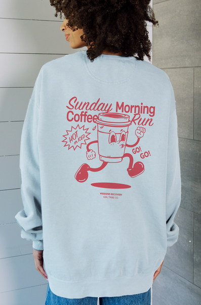 Sunday Coffee Run Sweatshirt – Girl Tribe Co.