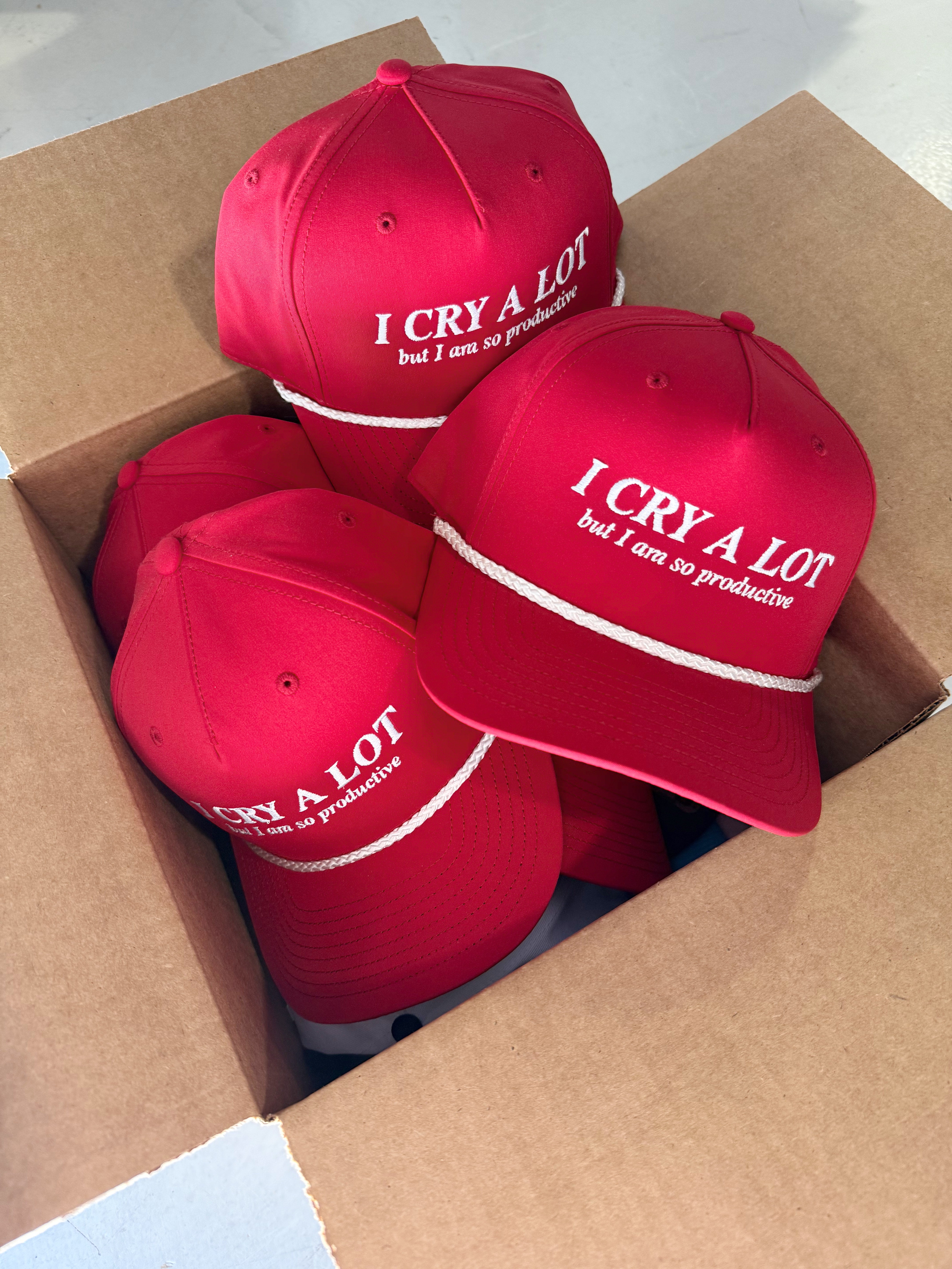I Cry A Lot Hat