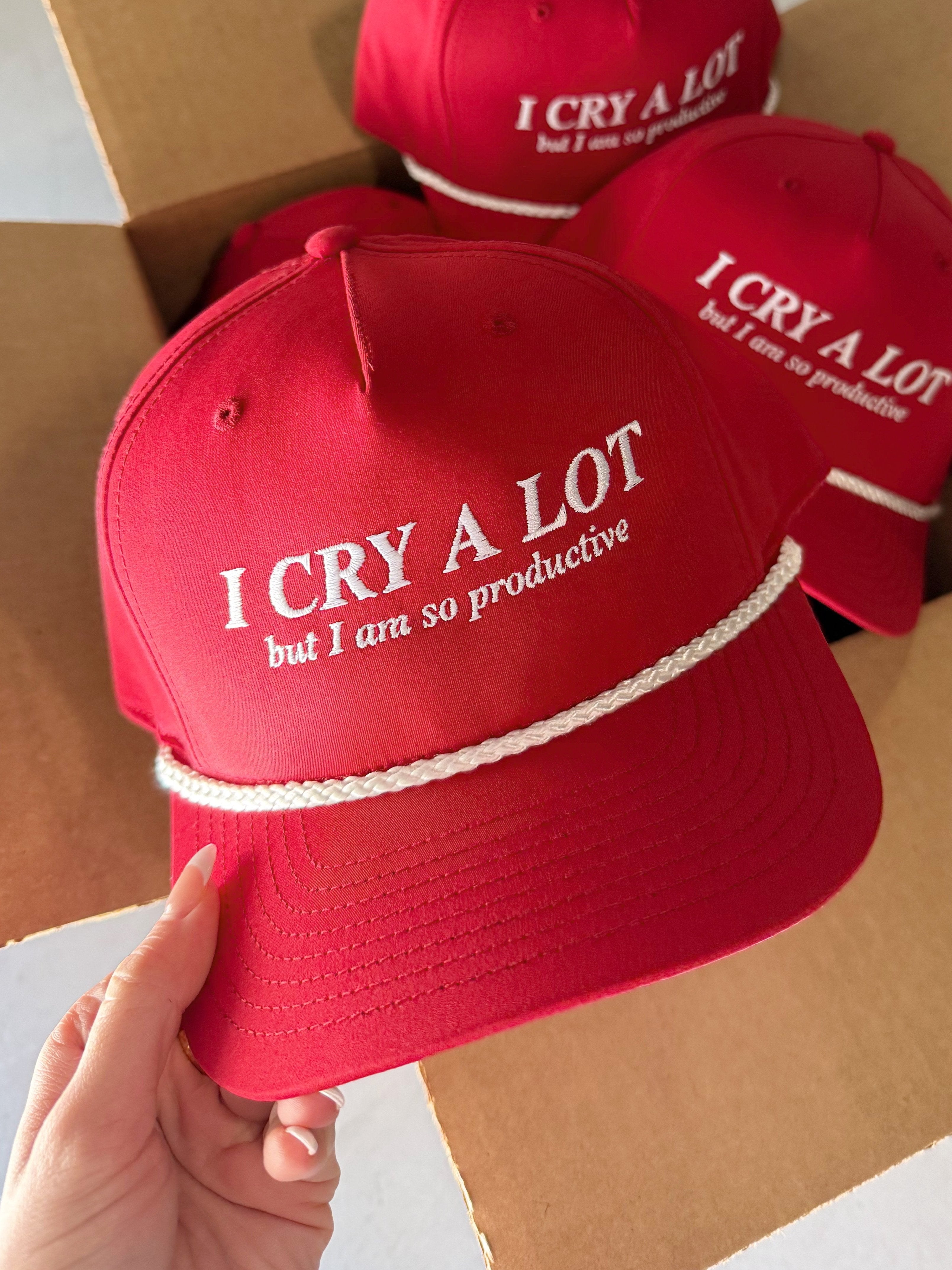 I Cry A Lot Hat - Girl Tribe Co.