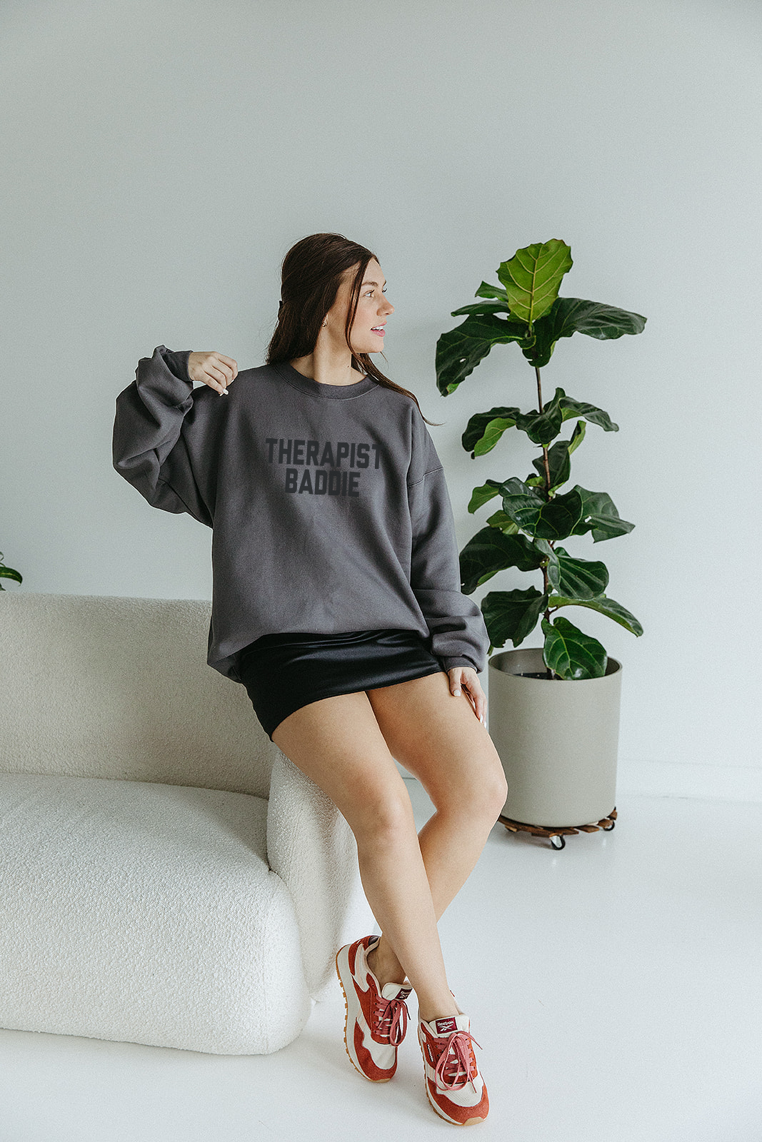 Therapy Baddie Sweatshirt- Girl Tribe Co. Women in Business 