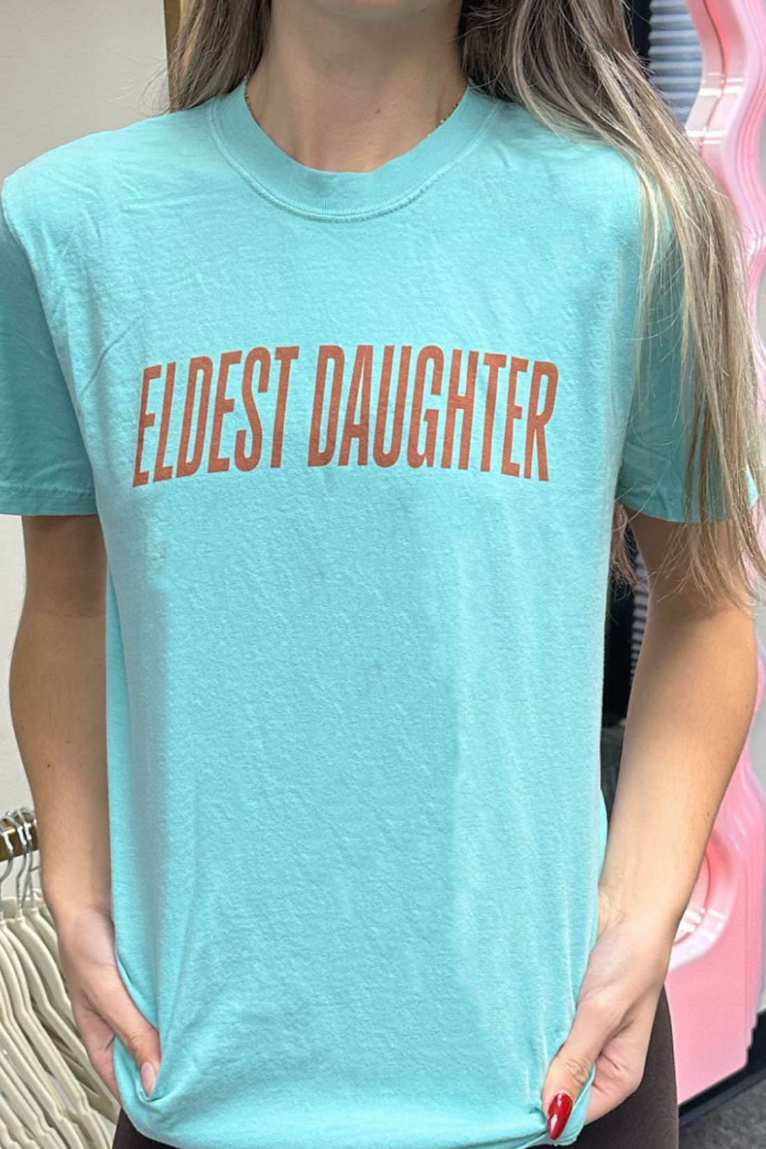 Eldest Daughter Tee in Chalky Mint