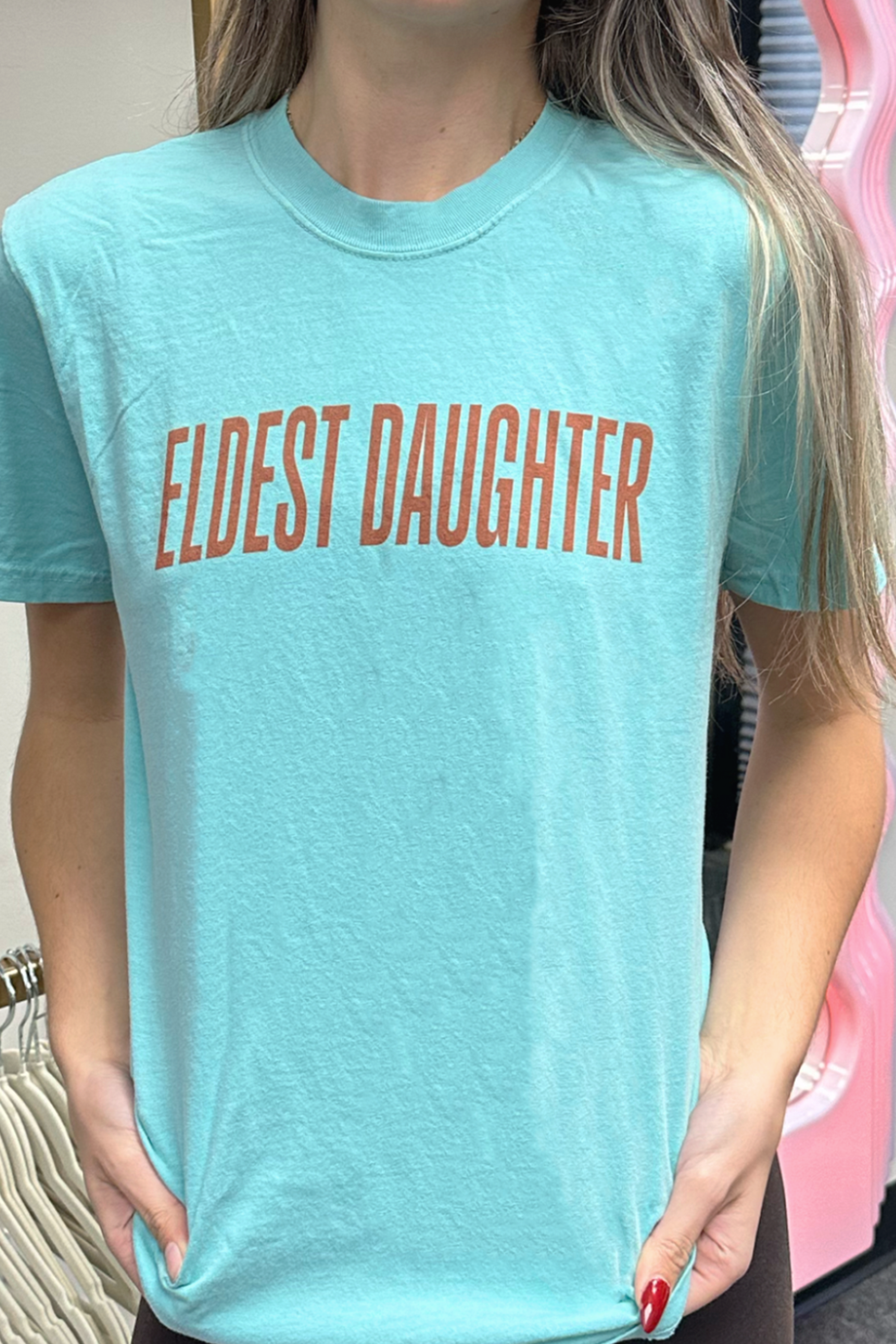 Eldest Daughter Tee in Chalky Mint