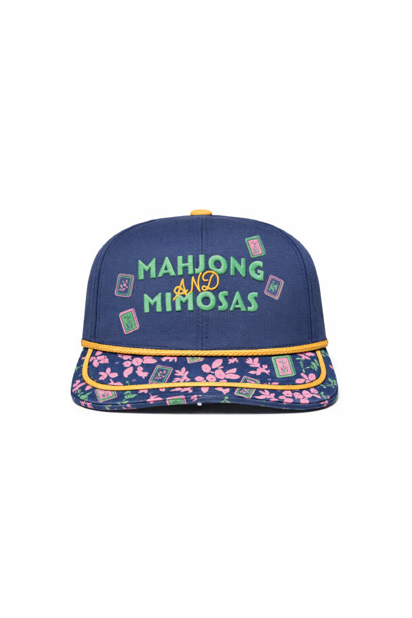 Mahjong and Mimosas All Over Printed Hat – Girl Tribe Co.