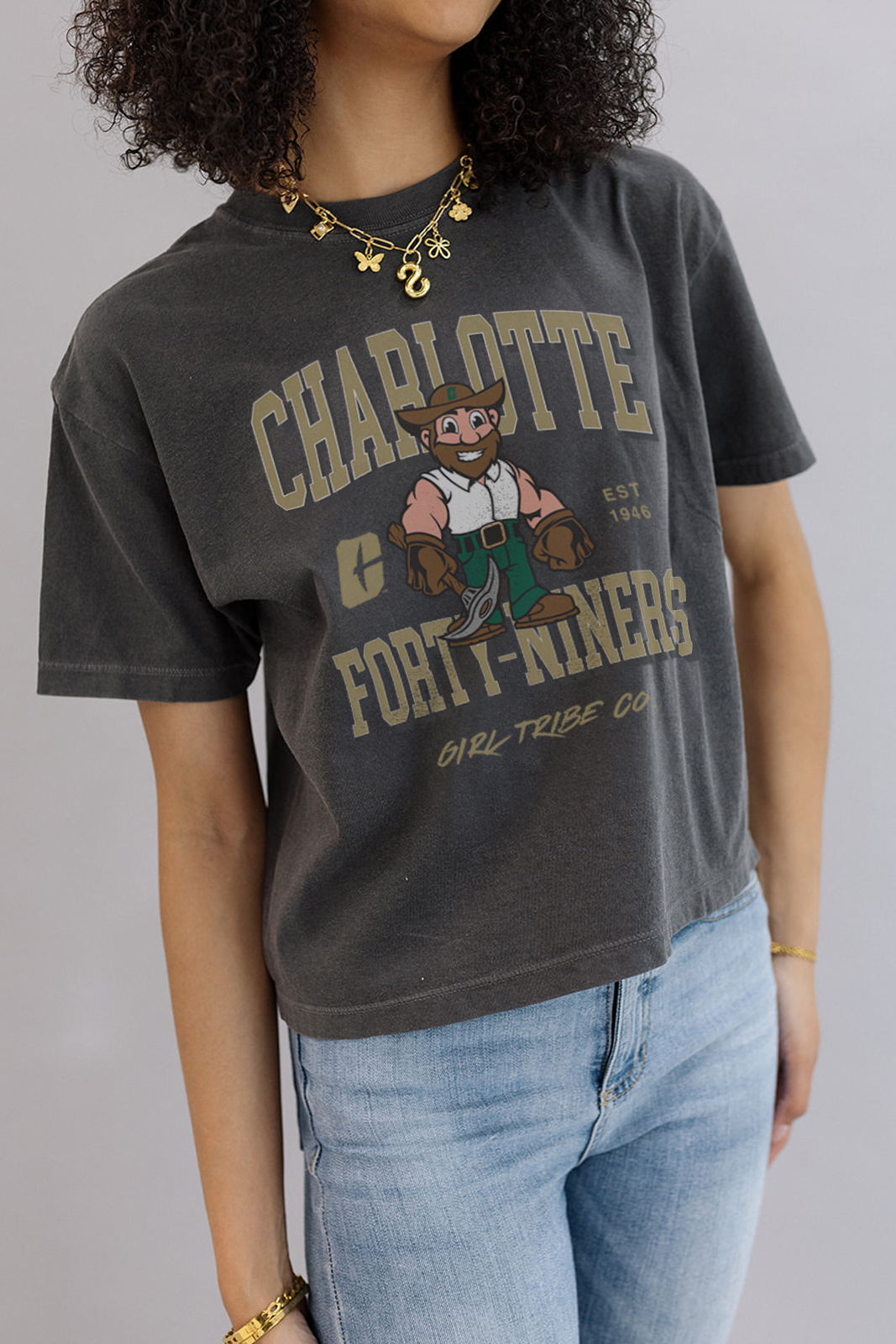 University of North Carolina at Charlotte: UNCC Niners Classic Crop Tee
