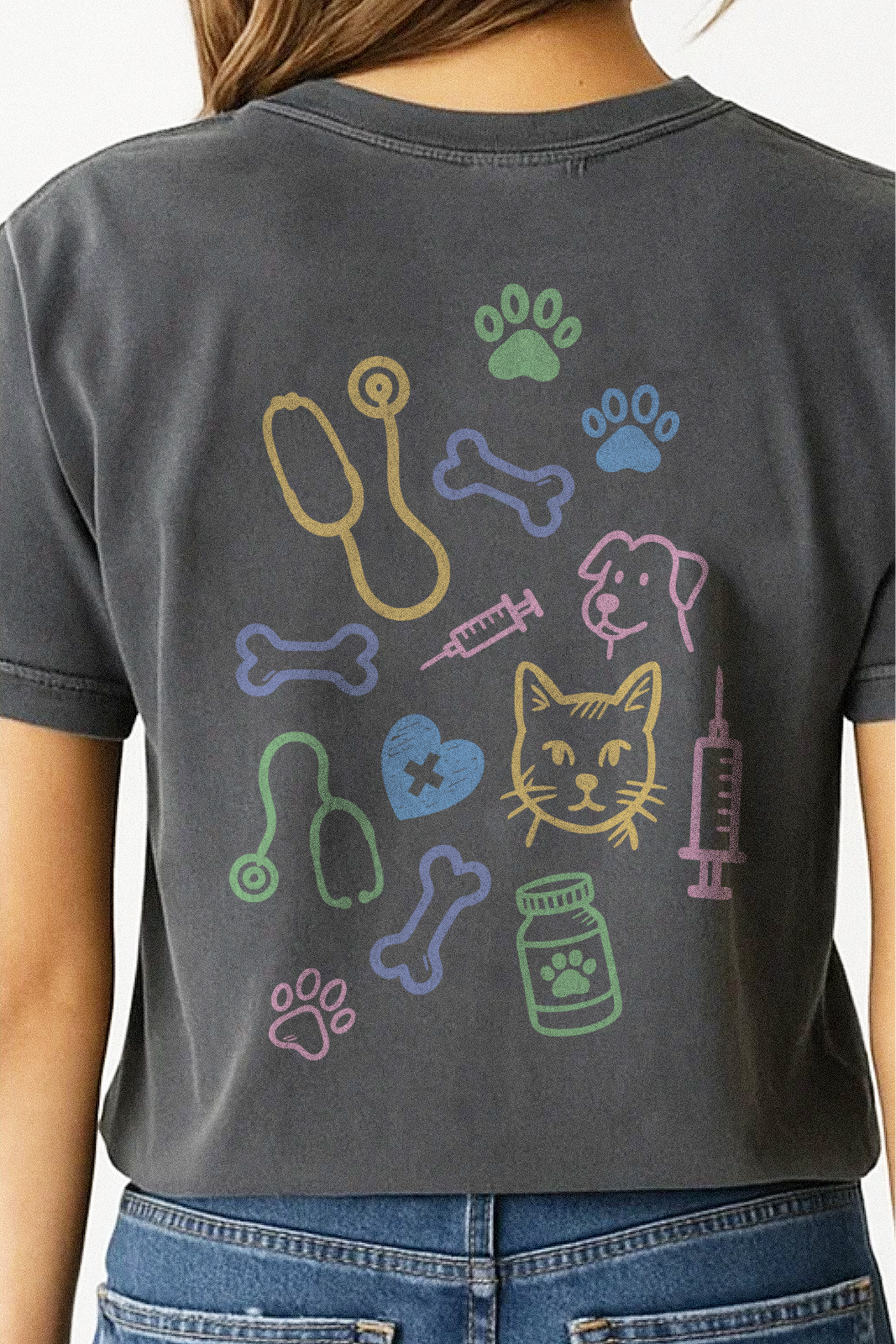 Vet Icon Tee- Girl Tribe Co Women In Business 