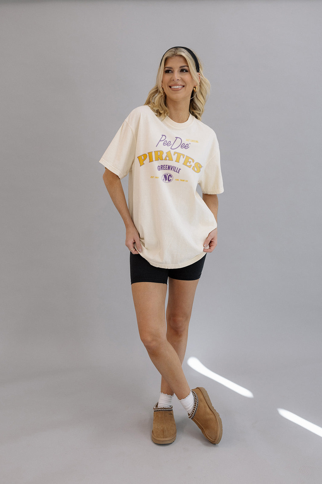 Vintage Pirates Tee- Girl Tribe Co. ECU X Girl Tribe 