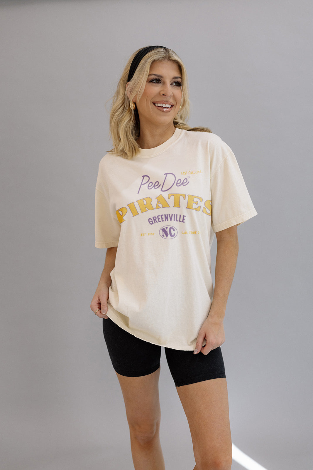 Vintage Pirates Tee- Girl Tribe Co. ECU X Girl Tribe 