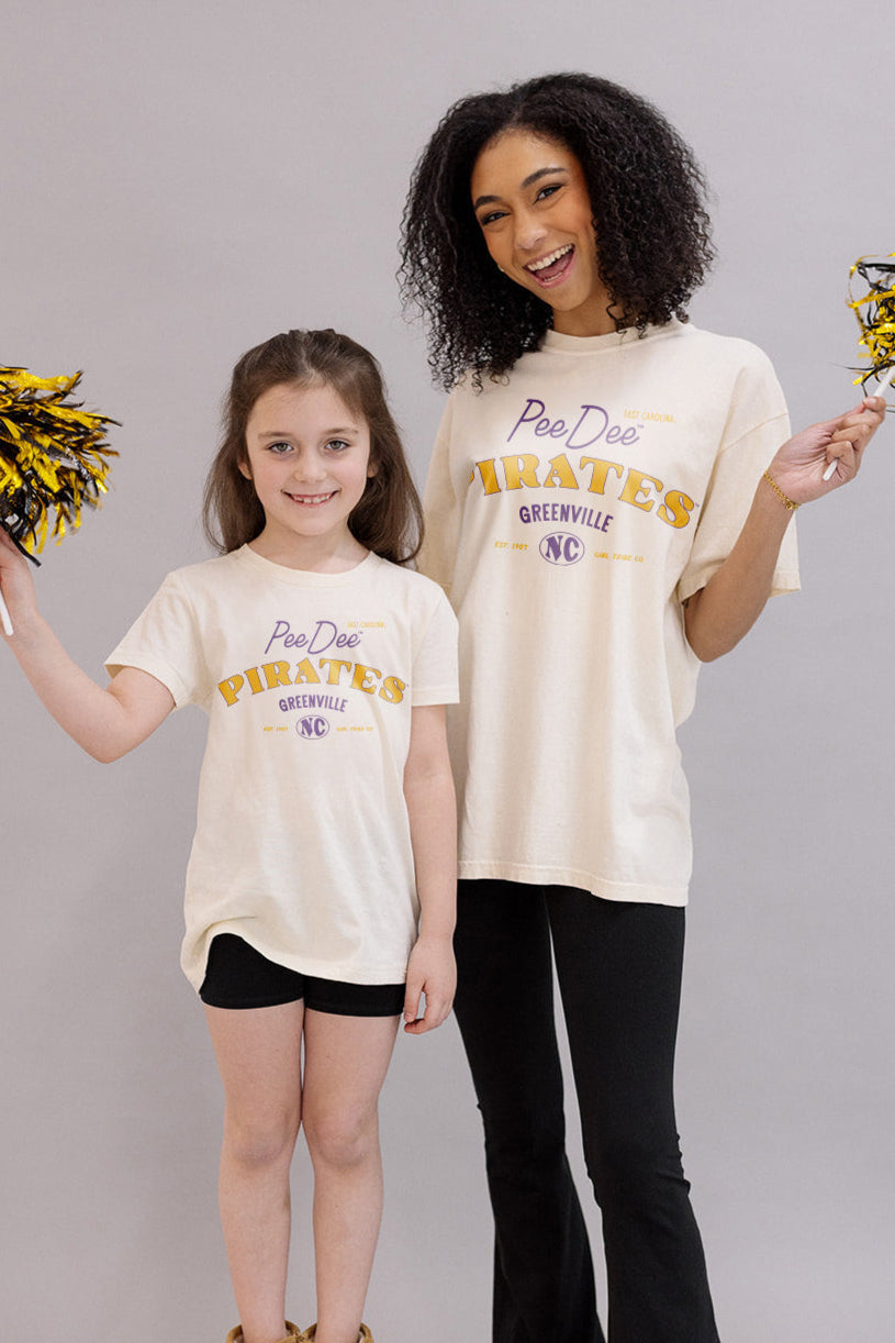 Vintage Pirates Tee- Girl Tribe Co. ECU X Girl Tribe 