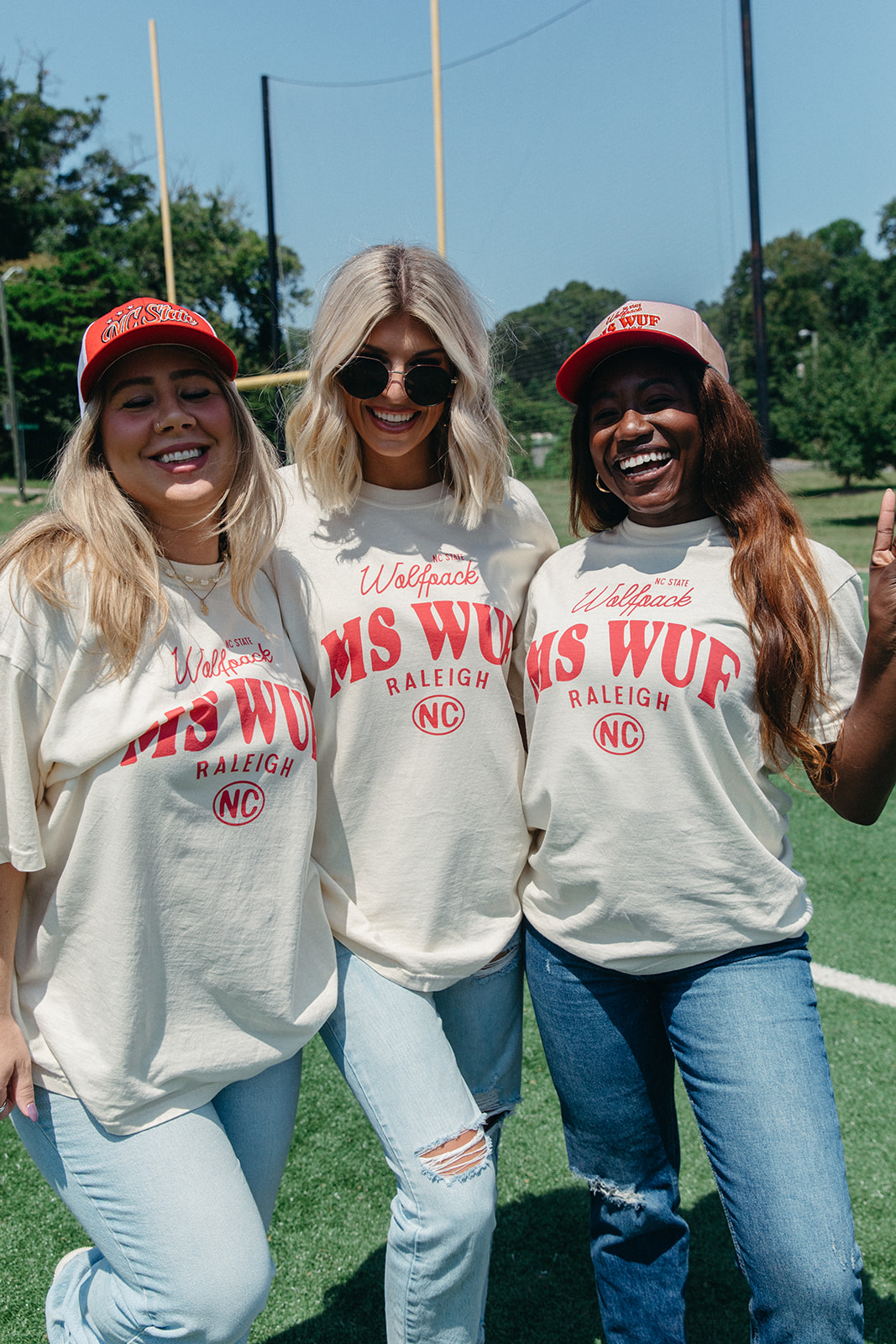 Vintage Wolfpack Tee - NC State x Girl Tribe Co. Collection