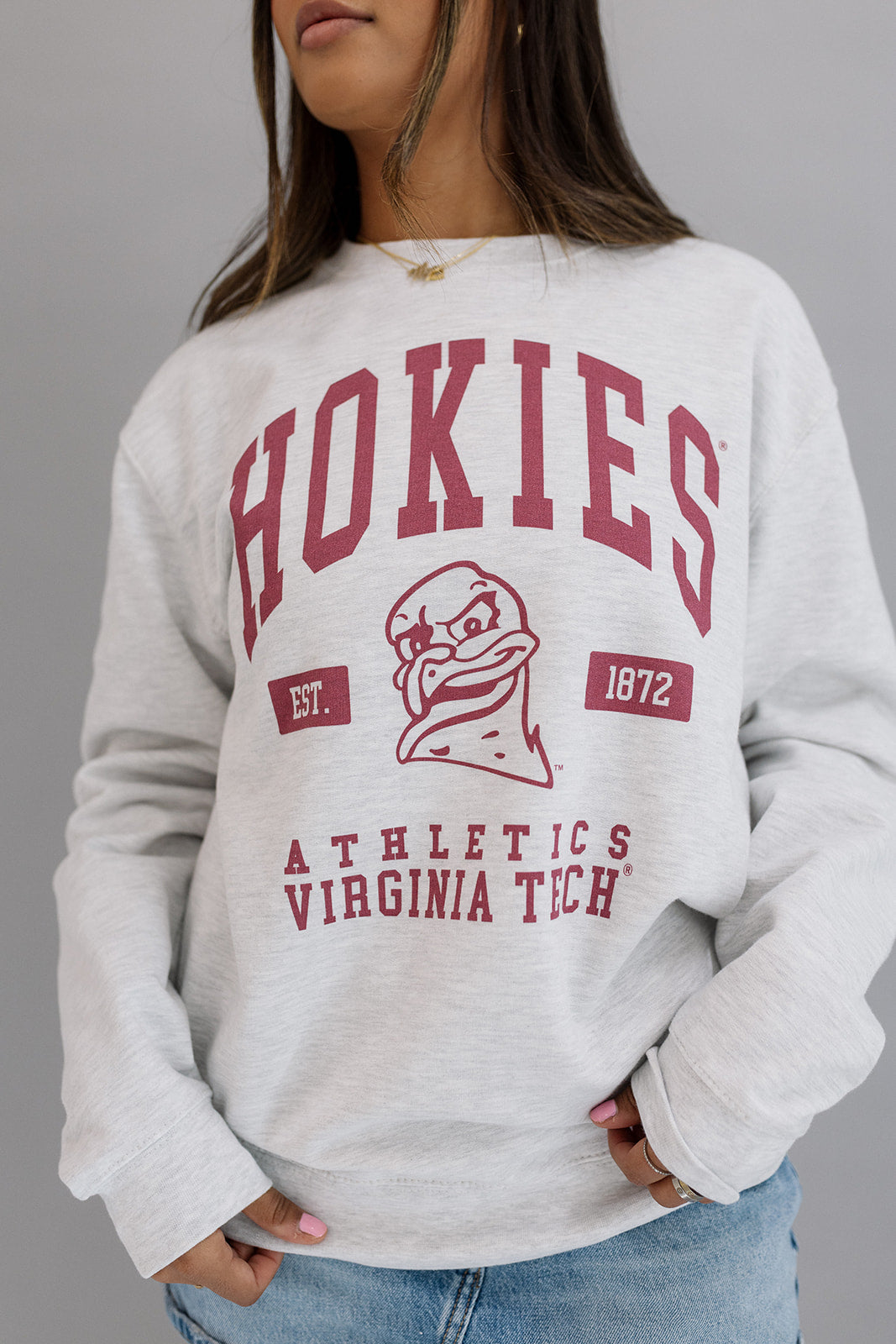 Virginia Tech: Hokies Athletics Sweatshirt- Girl Tribe Co. Virginia Tech 