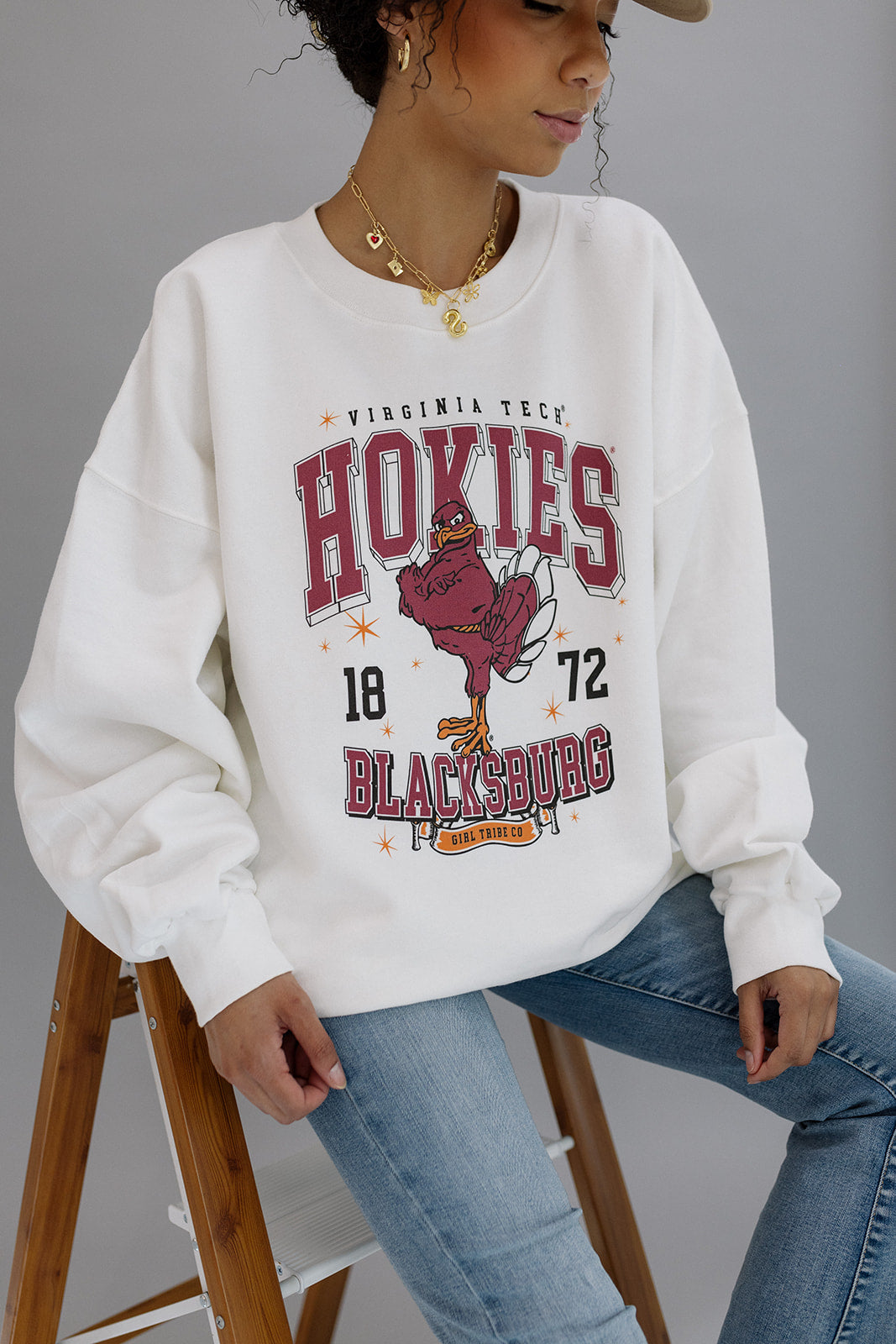 Virginia Tech: Hokies Sparkle Sweatshirt – Girl Tribe