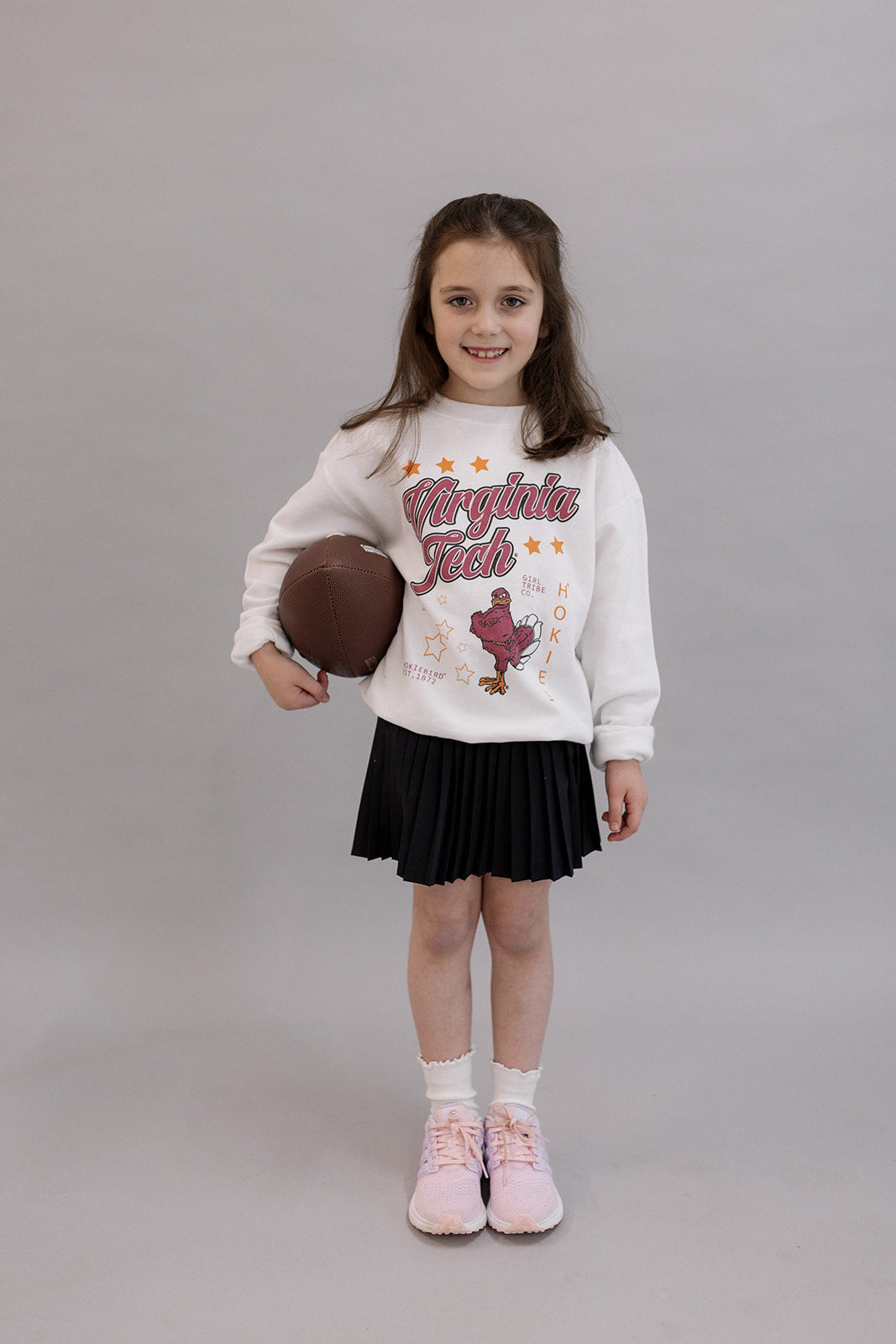Virginia Tech: Youth Go VT Sweatshirt- Girl Tribe Co. Virginia Tech X GT