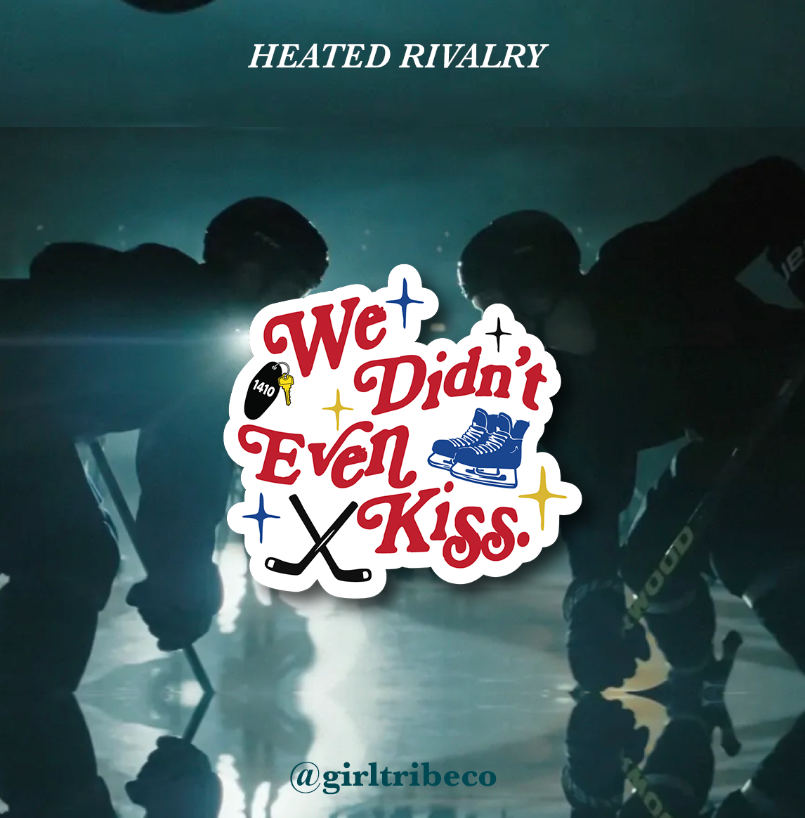 We Didn't Even Kiss Sticker