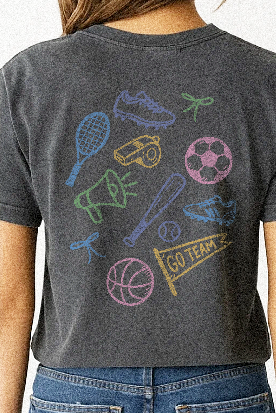 Women In Sports Icon Tee- Girl Tribe Co. Women in Business 