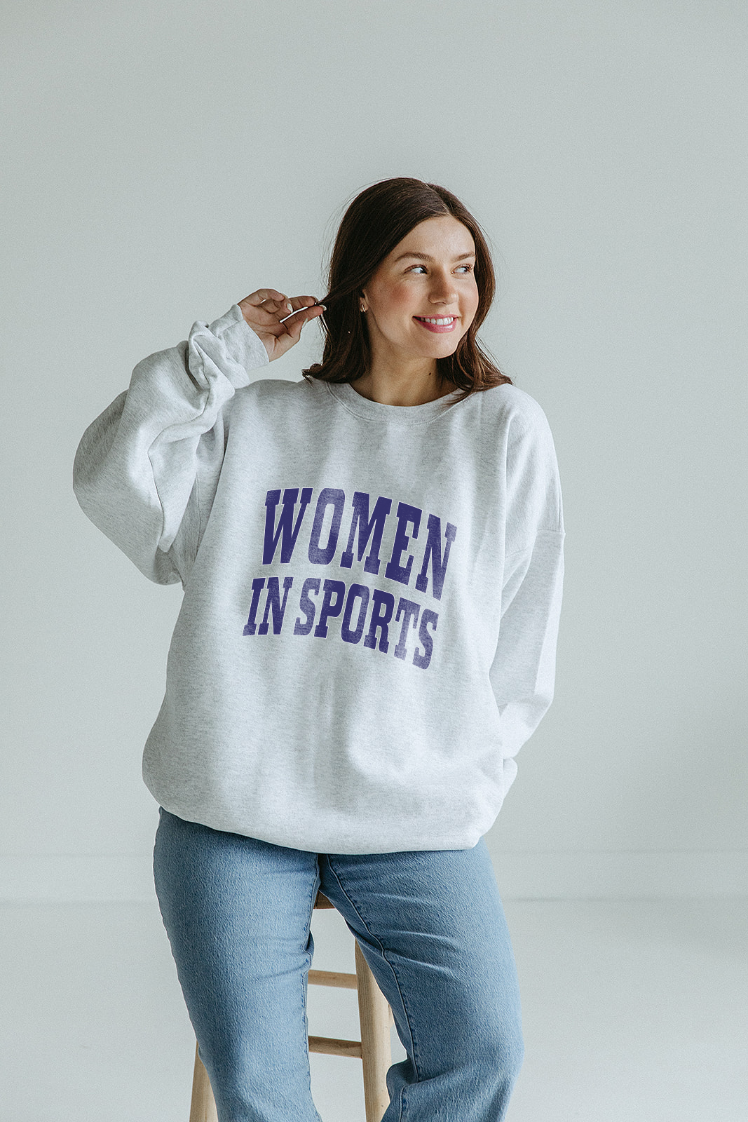 Women in Sports Sweatshirt- Girl Tribe Co. Women in Business 
