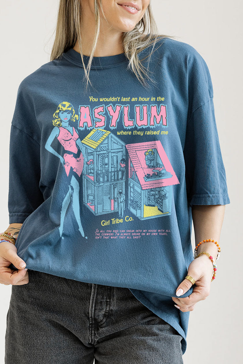 Asylum Dreamhouse Tee in Midnight