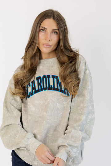 Carolina Block Mock Neck in Camo