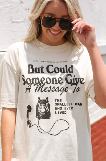 Give A Message Tee