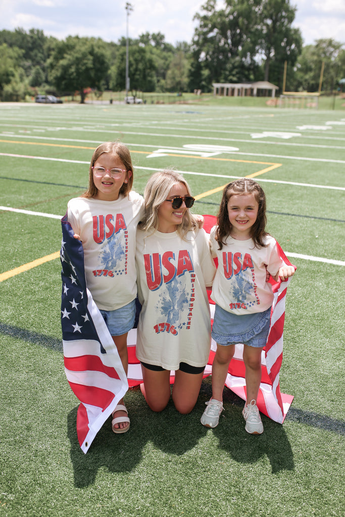 USA 1776 Tee - Girl Tribe Co. Made in America Collection