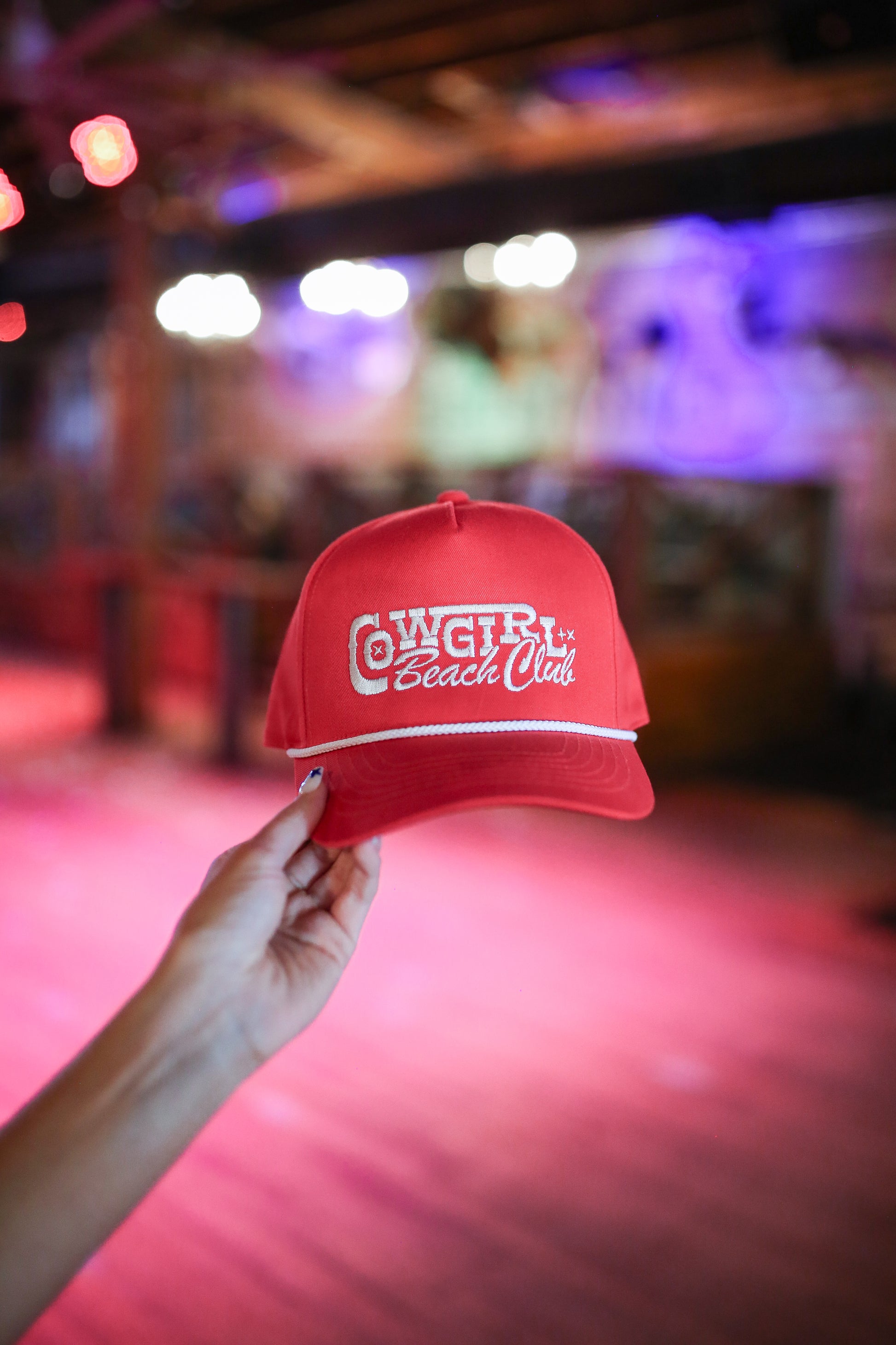 Cowgirl Beach Club Hat - Girl Tribe Co. Concert Collection