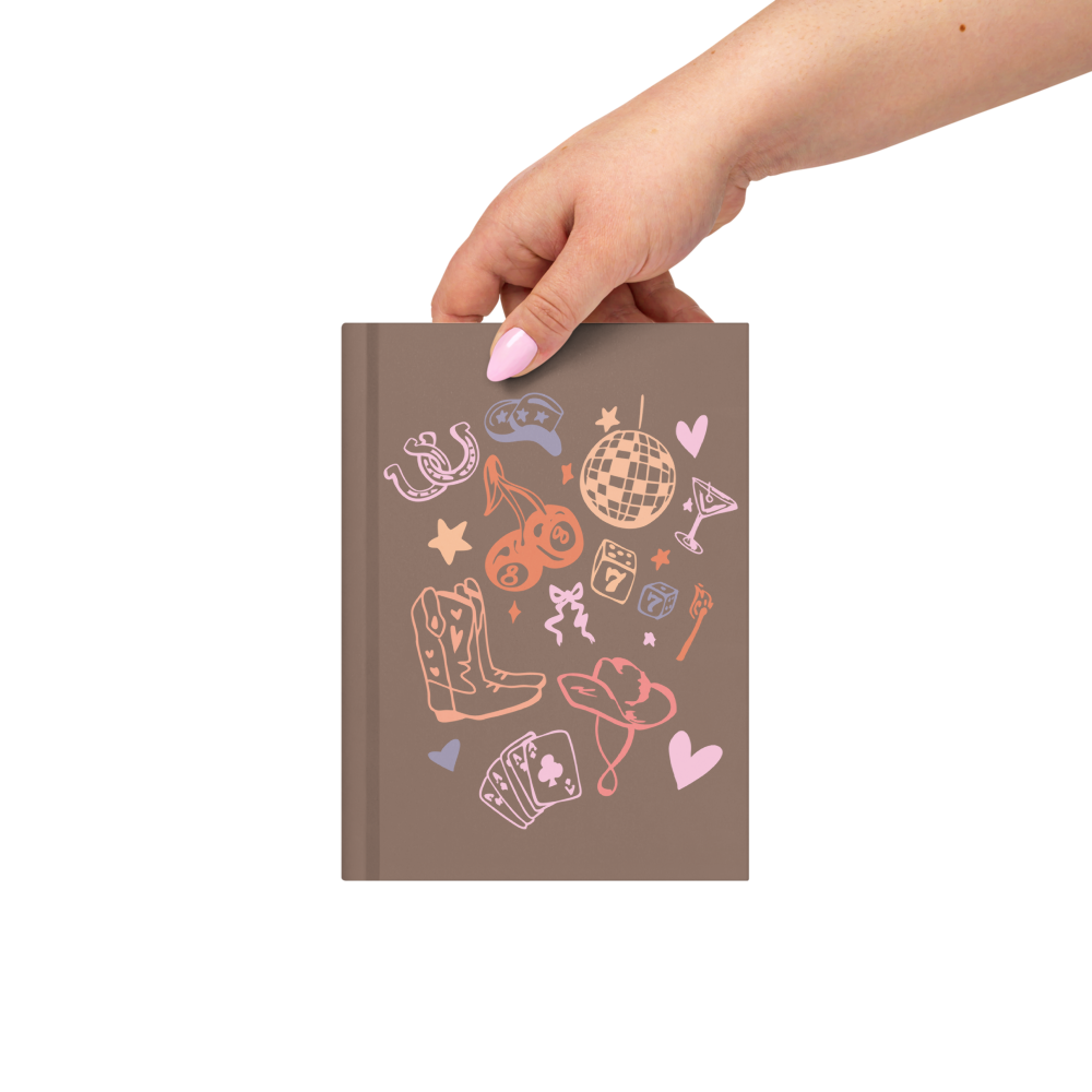 Cowgirl Icons Hardcover journal matte