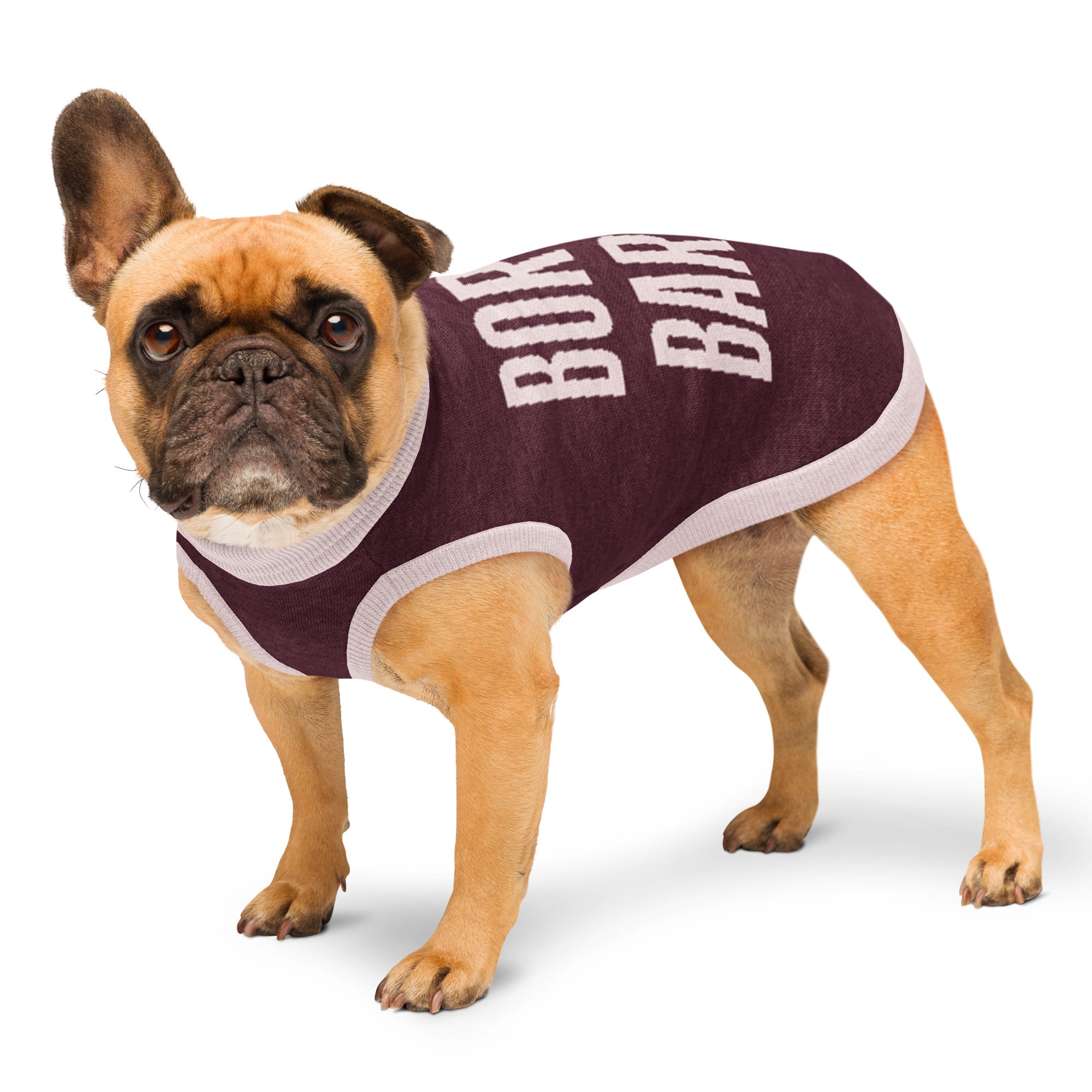 Boring Barbie Knitted pet sweater