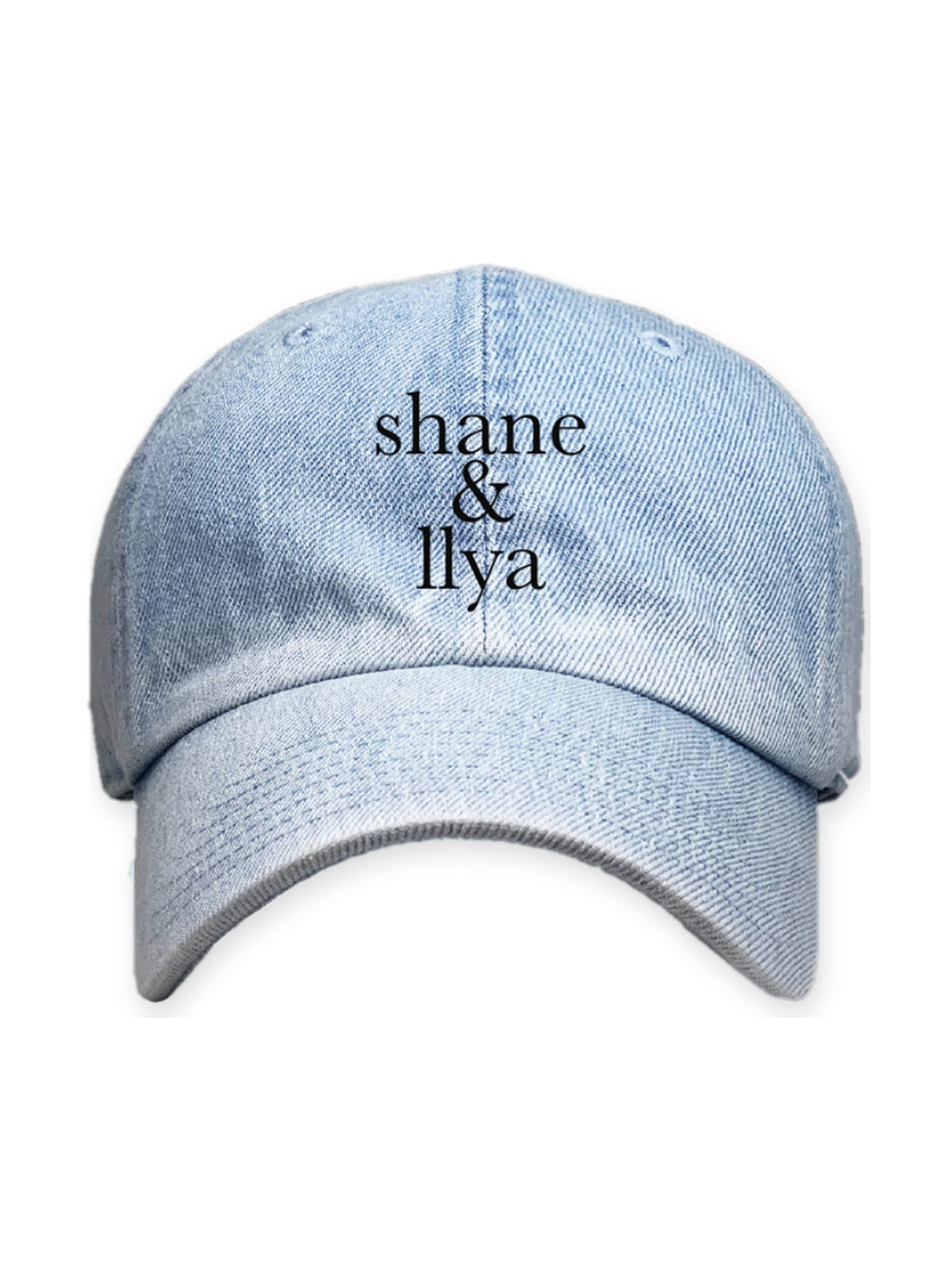 Shane & Ilya hat flat lay on white, rivals-to-lovers hockey romance merch by Girl Tribe Co.