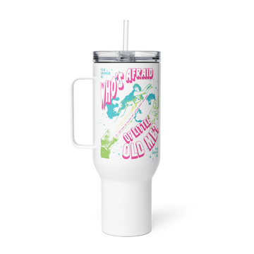 Who's Afraid White Large Tumbler