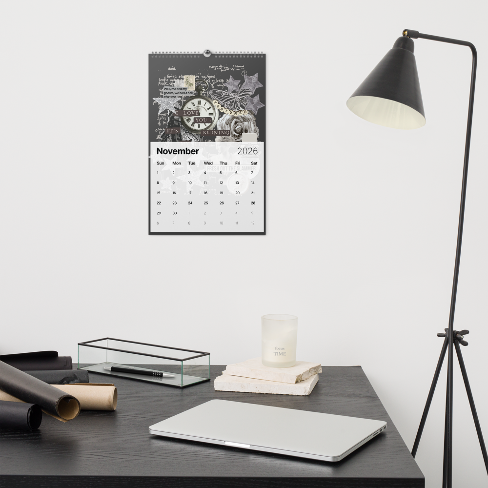 Eras Collage Wall calendar (2026)