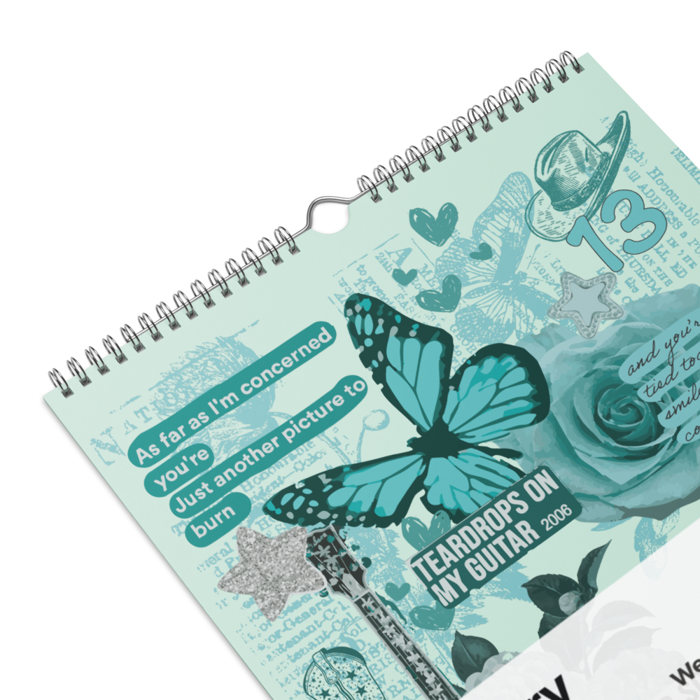 Eras Collage Wall calendar (2026)