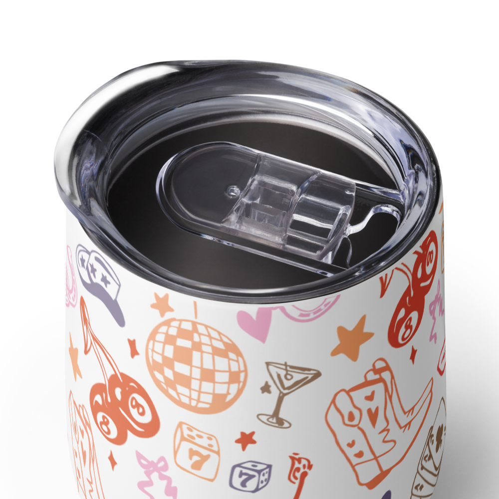 Cowgirl Icons Wine Tumbler