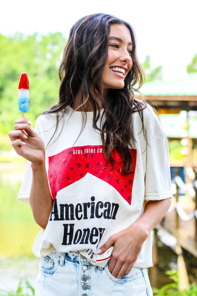 American Honey Tee - Girl Tribe Co.