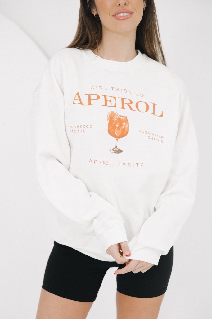 Aperol Spritz Sweatshirt - Girl Tribe Co.