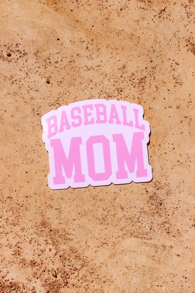 Baseball Mom Sticker - Girl Tribe Co.