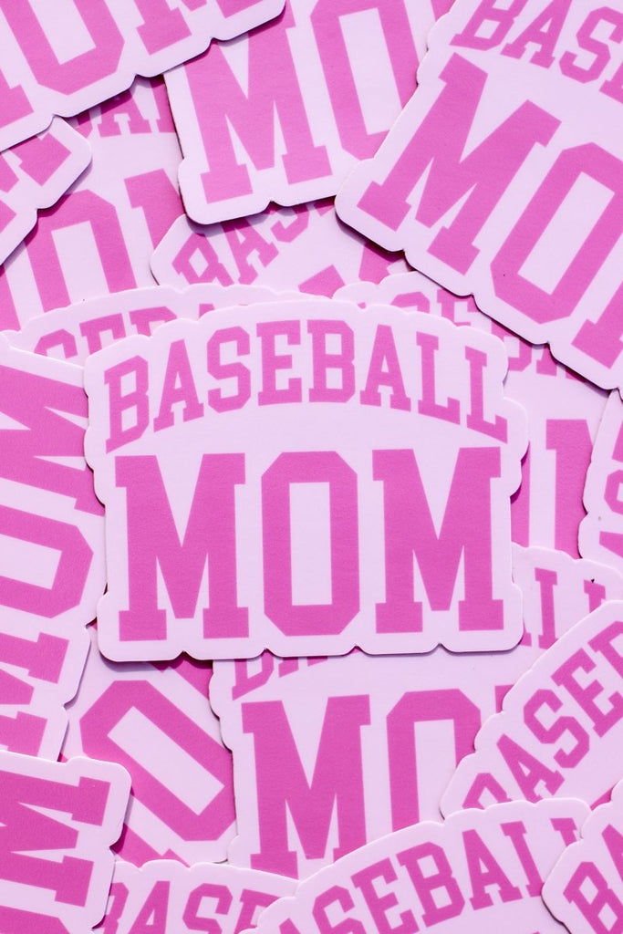 Baseball Mom Sticker - Girl Tribe Co.