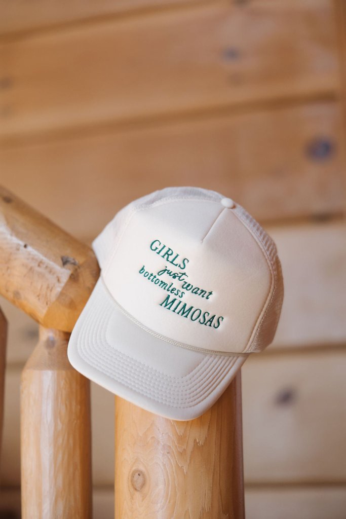 Bottomless Mimosas Trucker Hat - Girl Tribe Co.
