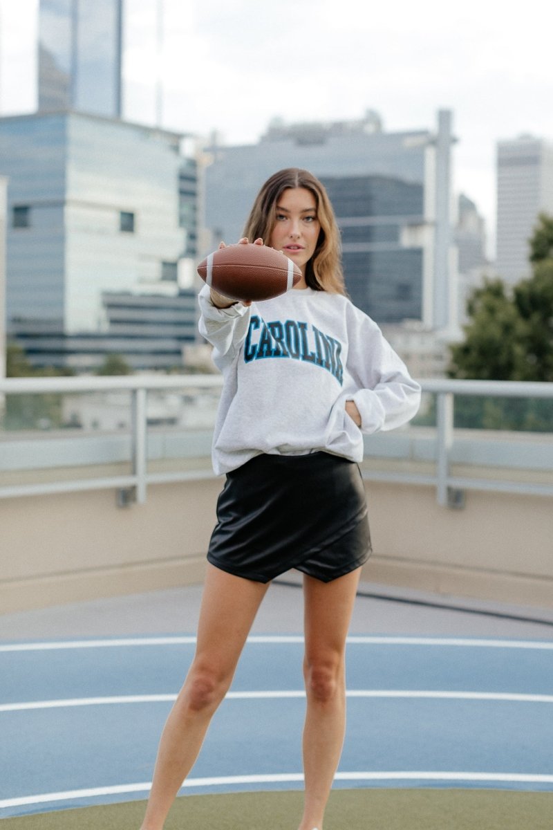 Carolina Block Sweatshirt - Girl Tribe Co.