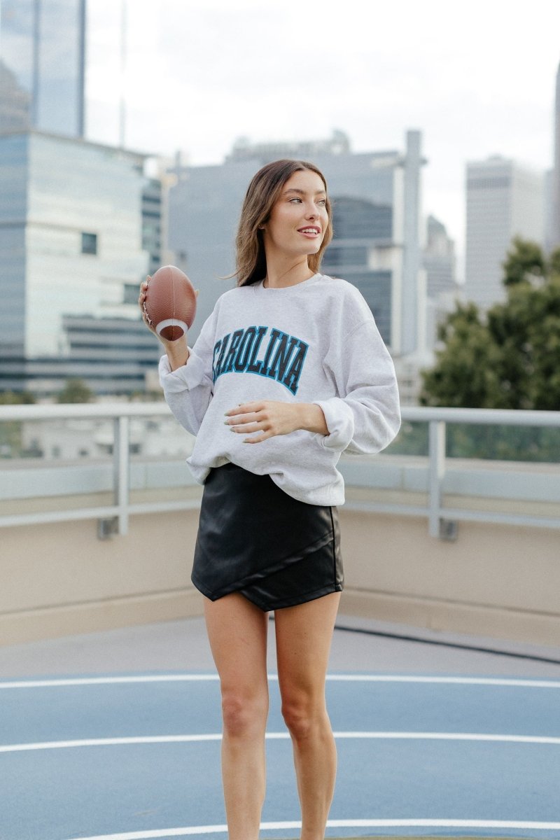 Carolina Block Sweatshirt - Girl Tribe Co.