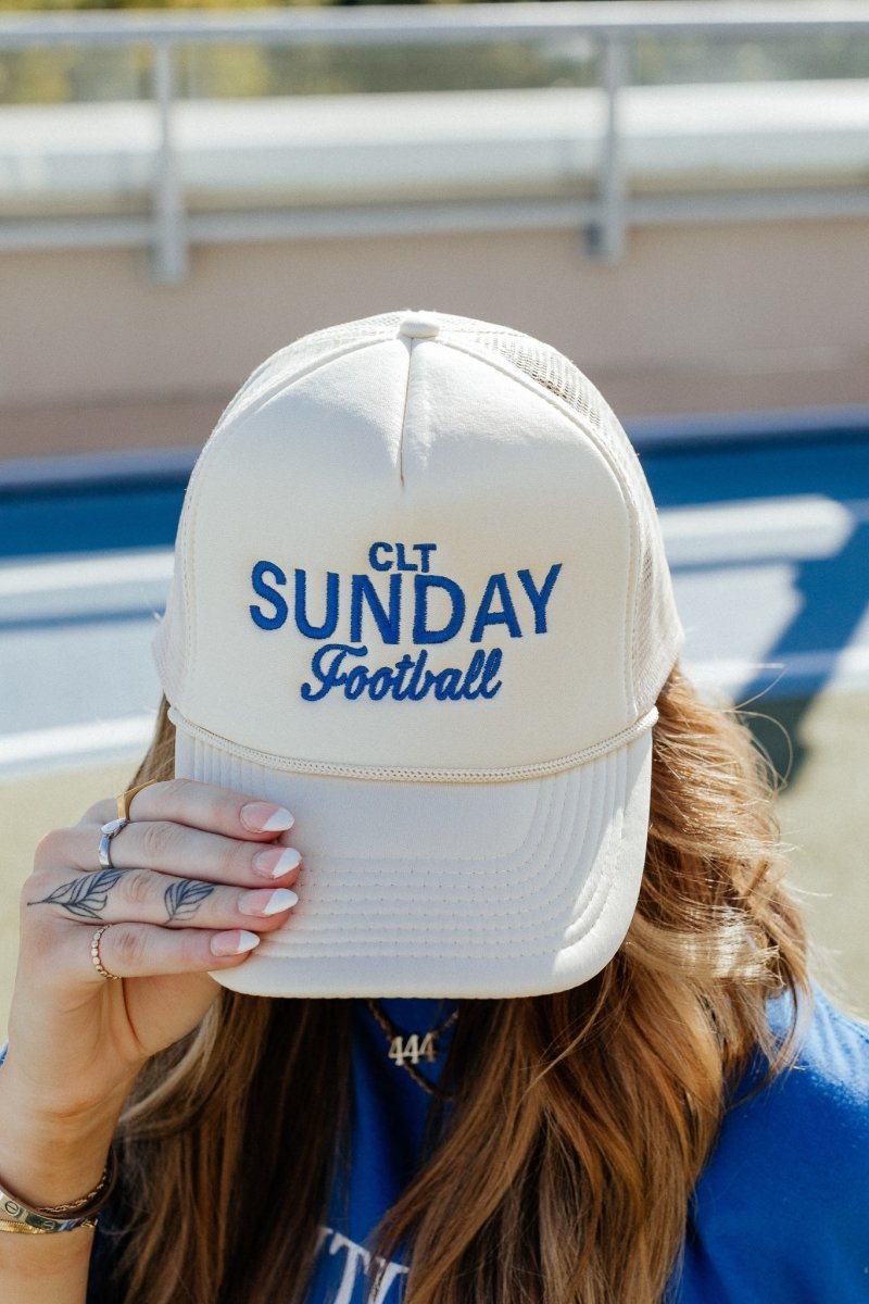 CLT Sundays Trucker Hat - Girl Tribe Co.