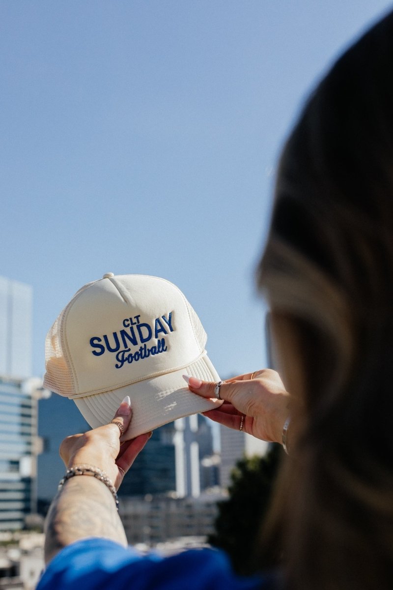 CLT Sundays Trucker Hat - Girl Tribe Co.
