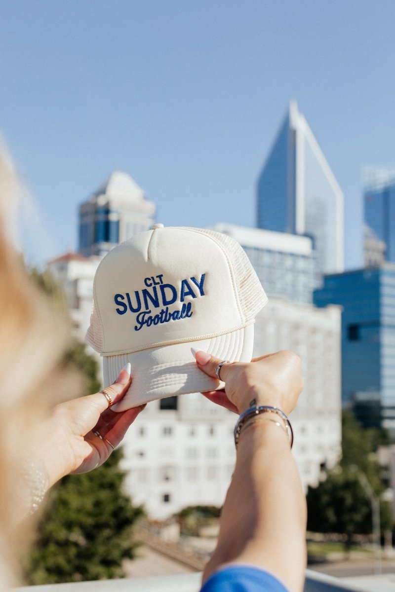 CLT Sundays Trucker Hat - Girl Tribe Co.